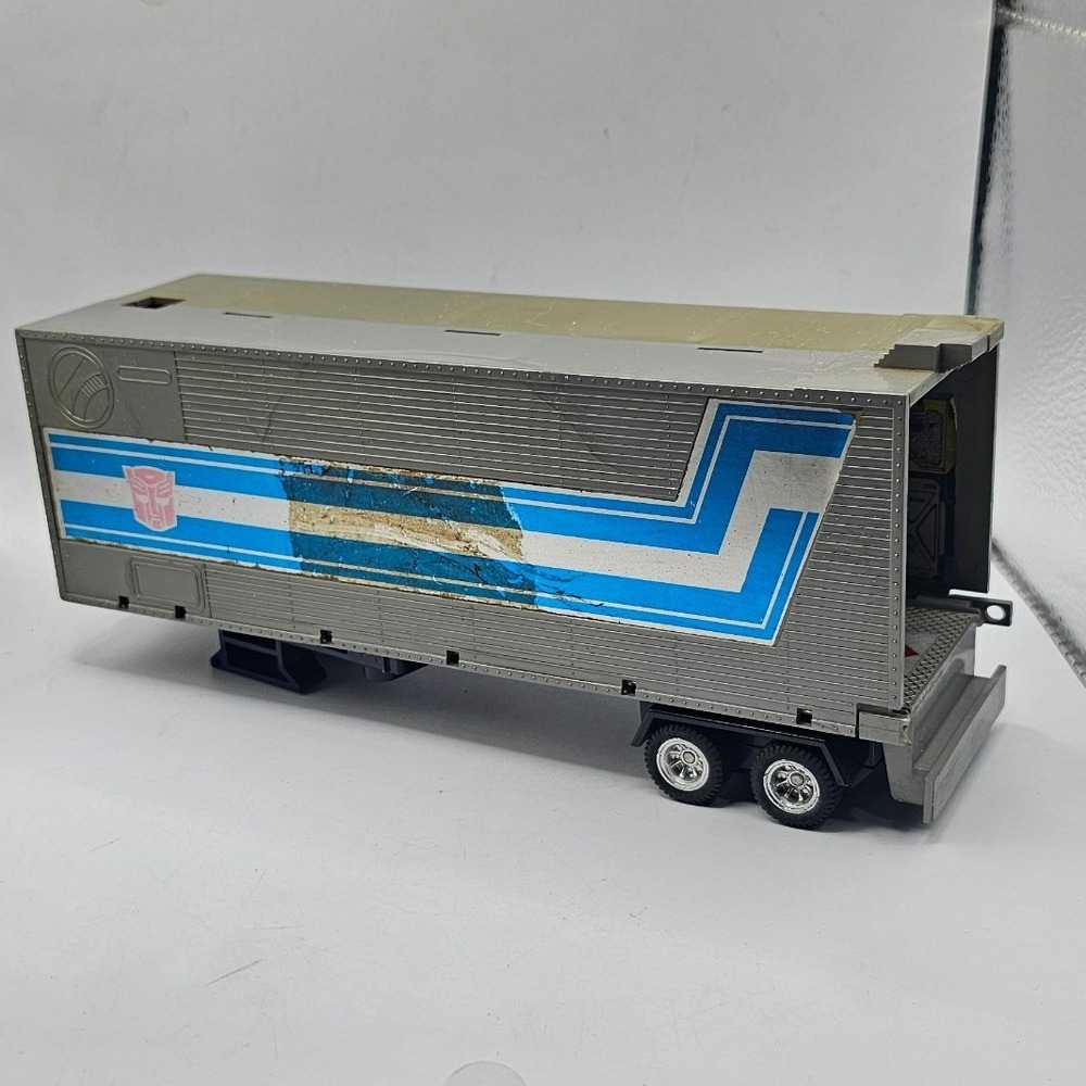 Vintage 1984 Transformers G1 Optimus Prime Trailer Combat Deck Takara Hasbro